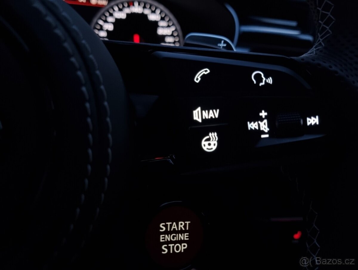 AUDI VOLANT SPORTOVY so START/STOP - DRIVE SELECT karbon - 12