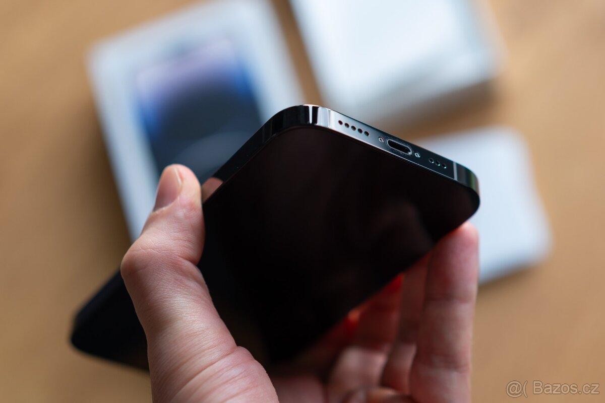 Prodám iPhone 14 Pro 256 GB BLACK - 12