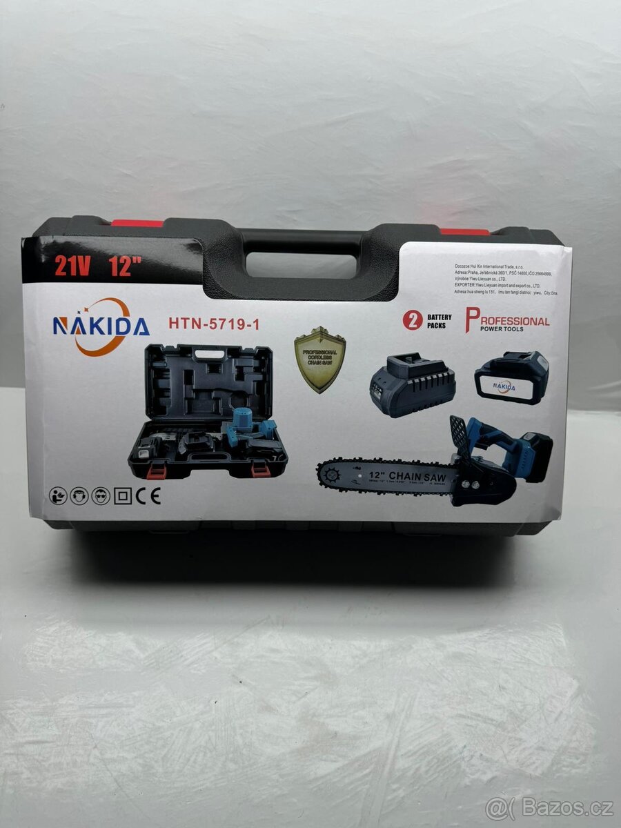 Aku pila 12” s automatickým mazáním + 2x baterie - 12