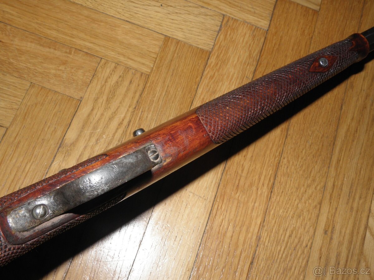 Historická flobertka 9mm - výrobce Emil Eggerth z Písku - 12