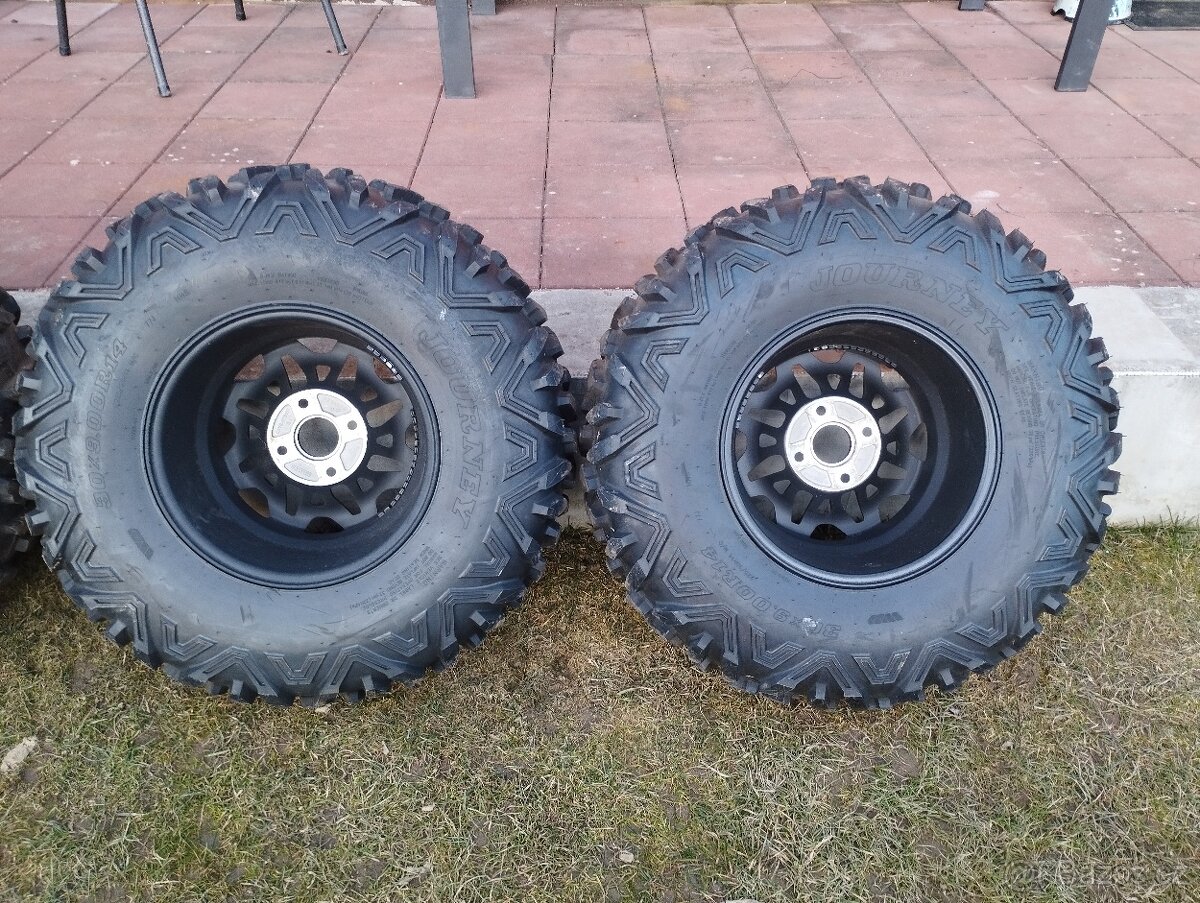 R14 CFMOTO ALU KOLA S PNEU 30X11-R14 A 30X9-R14 - 12