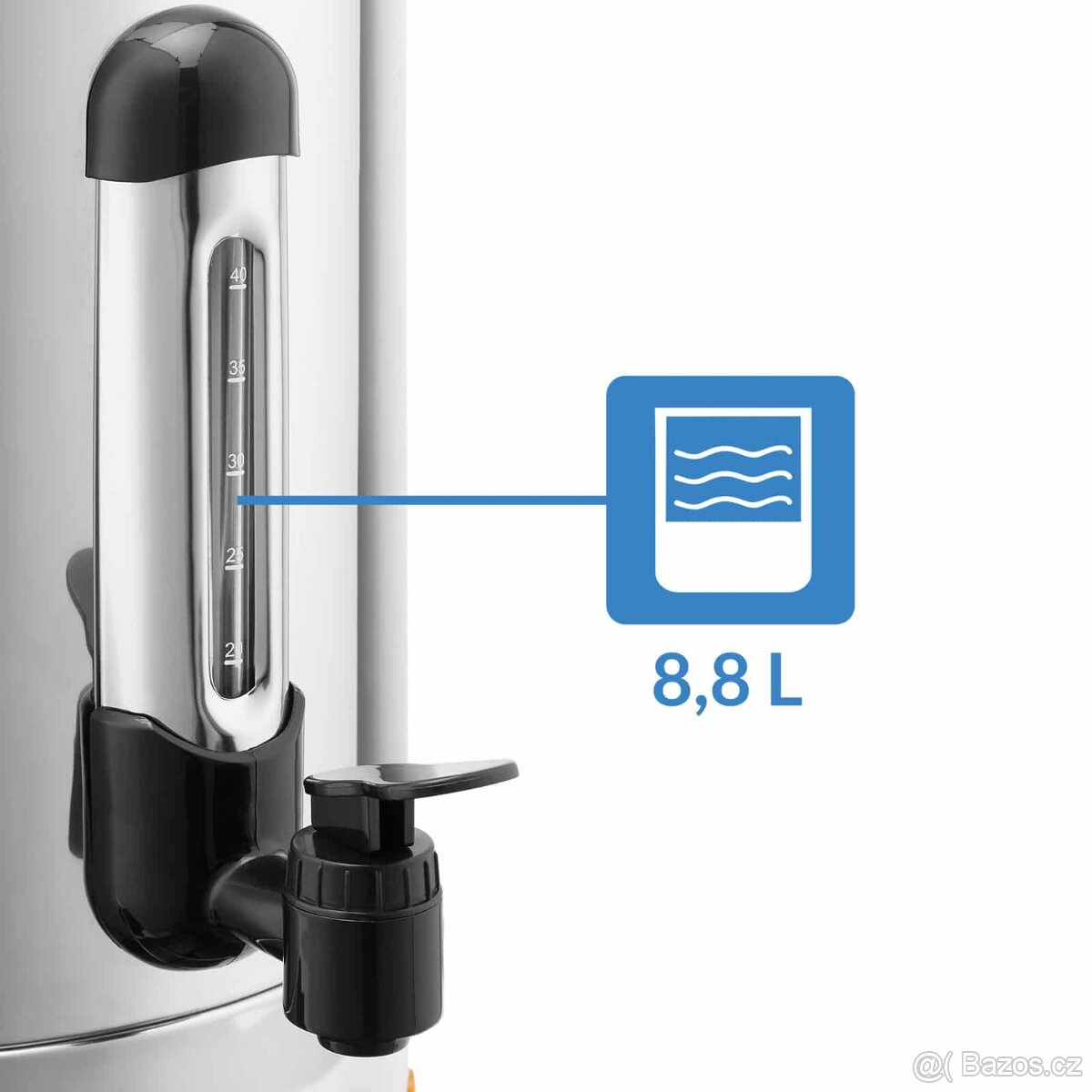 Várnice na svařák, ohřívač nápojů 8,8l nerez - 12