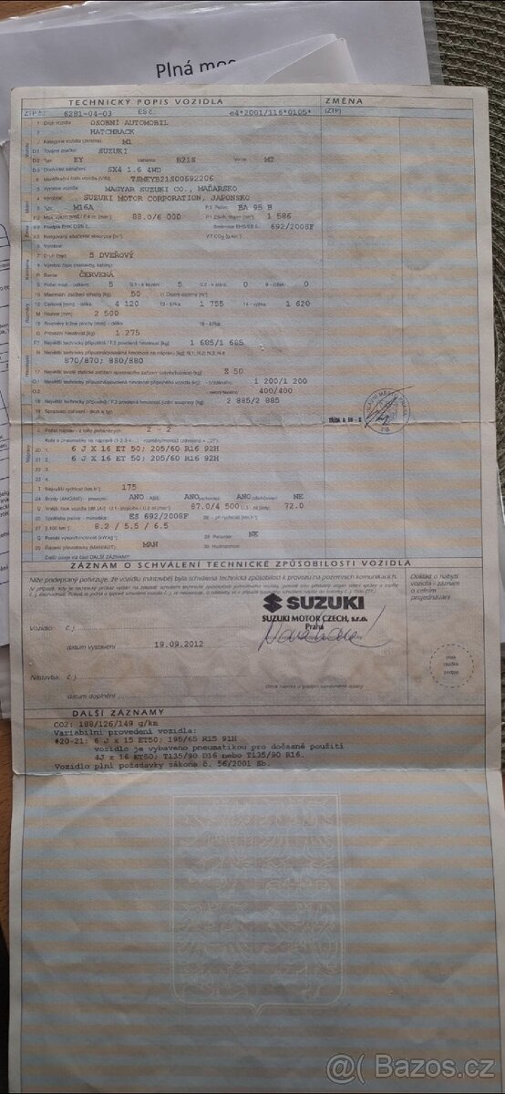 Suzuki SX4 1,6i 4x4 - 12