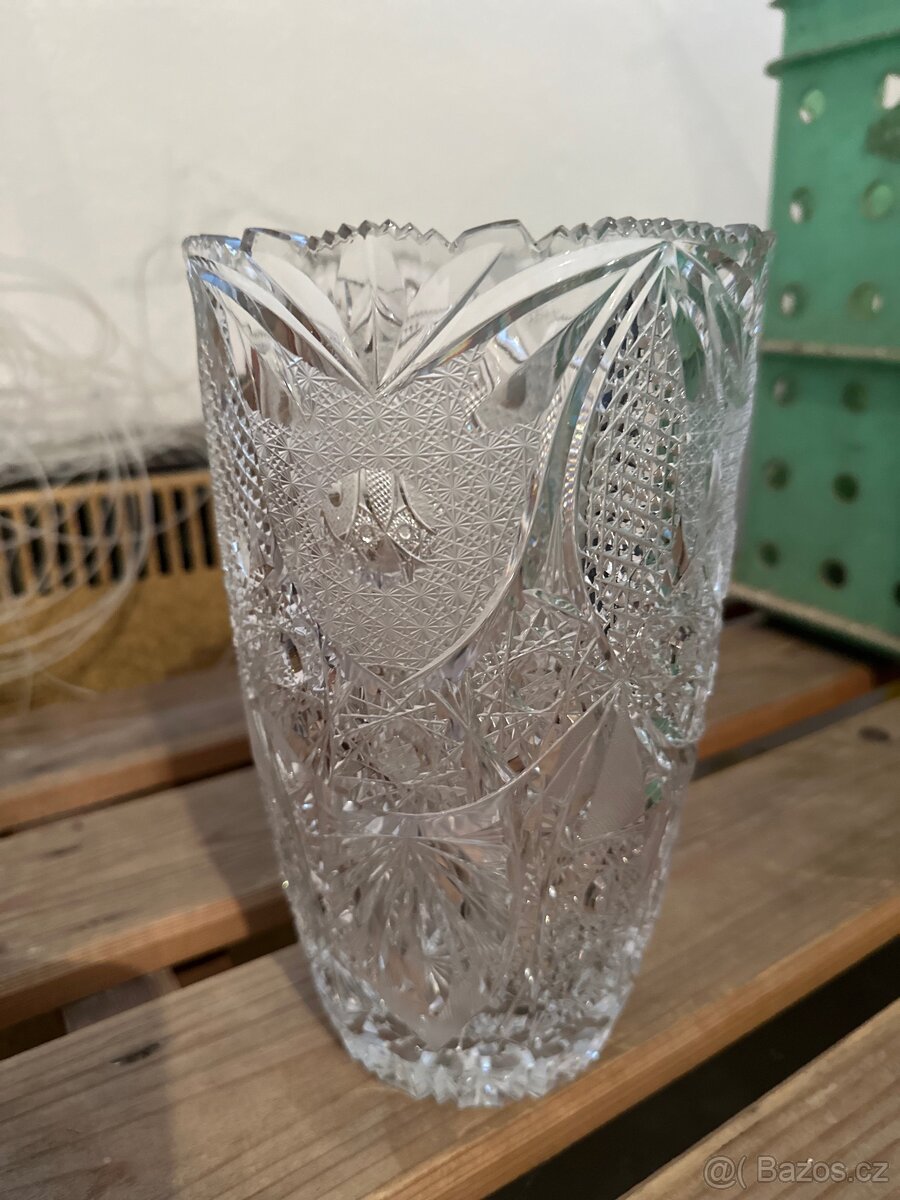 Prodám broušené a starožitné sklo - 12