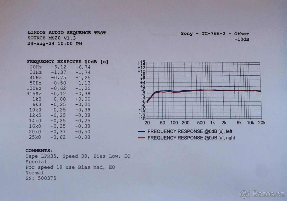 SONY TC 766-2 - SEMI PROFESSIONAL STEREO TAPE DECK - 12