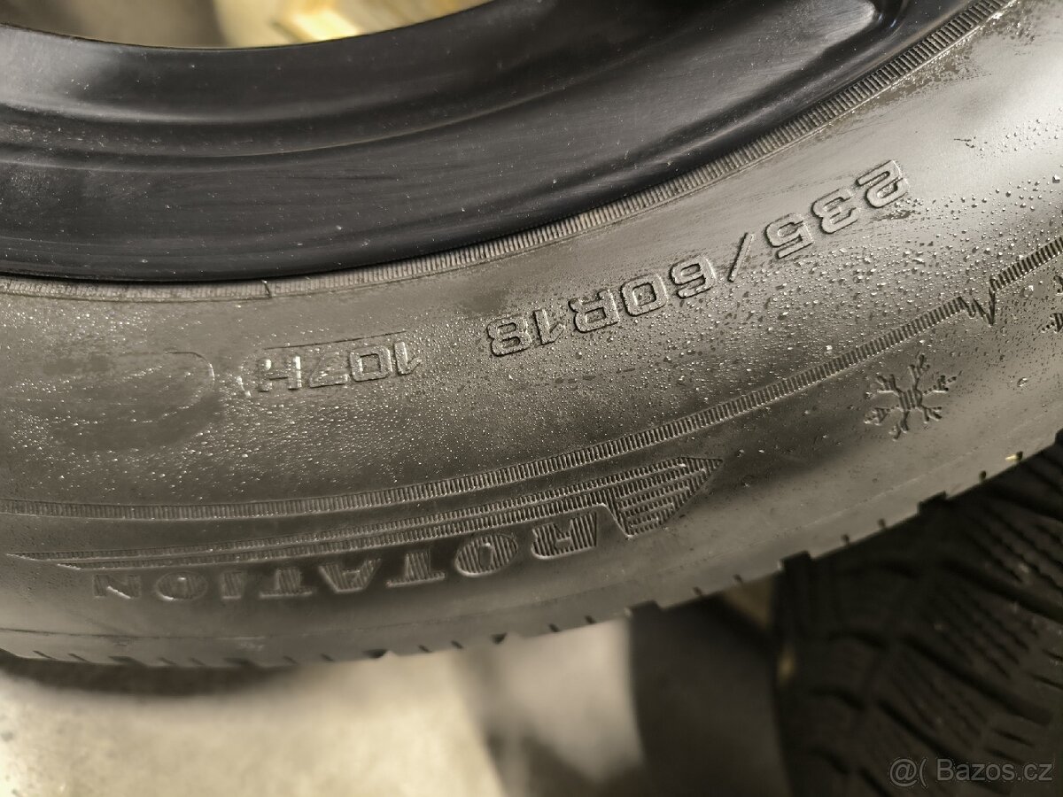 Alu kola MB GLC, Audi 5x112 r18 DEZENT,zim.pneu7m235/60/18 - 12