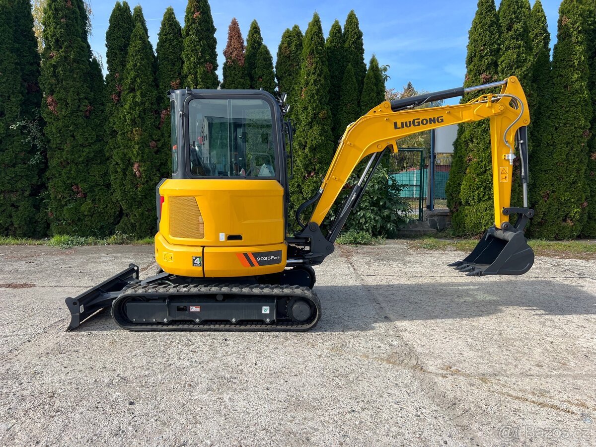 Pásový bagr Liugong 9035F – NOVÝ 2025 – 11mth – motor YANMAR - 12