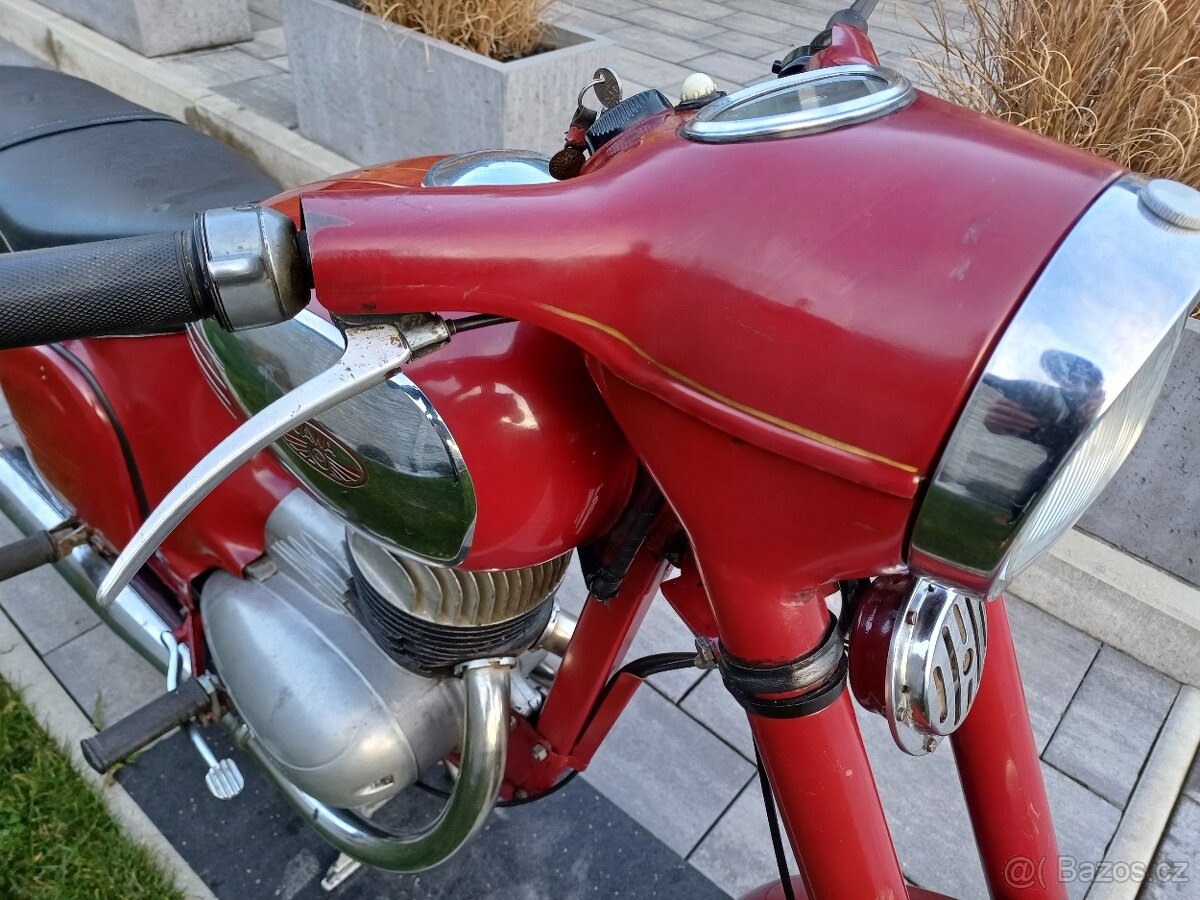 Jawa 250/559 Panelka s TP originál stav - 12