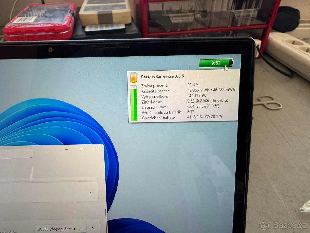 Notebook-Tablet Dell Latitude 7285, 256GB, 16GB, Windows 11, - 12