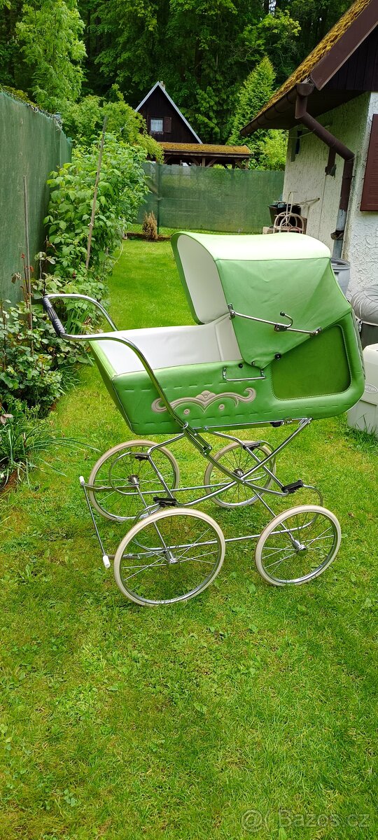 Retro kočárek Gesslein 1975 - 12