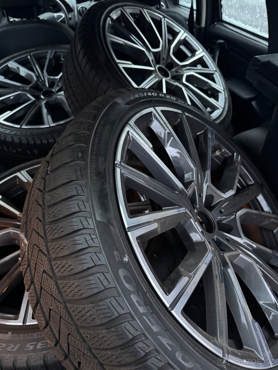 Originál 20” disky BMW styling M817 zimní pneu - 12