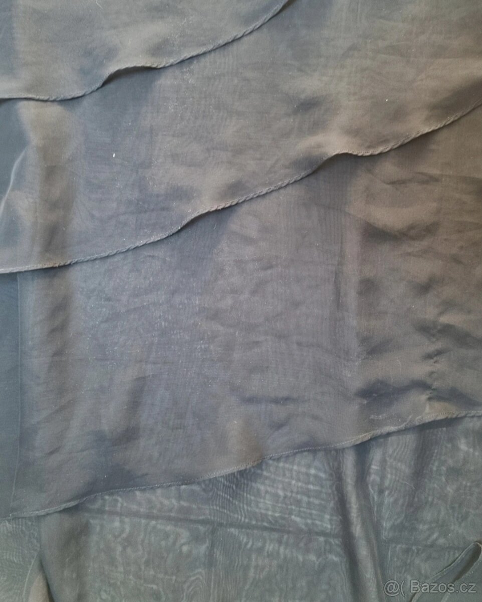 Plesové černé šaty. - 12