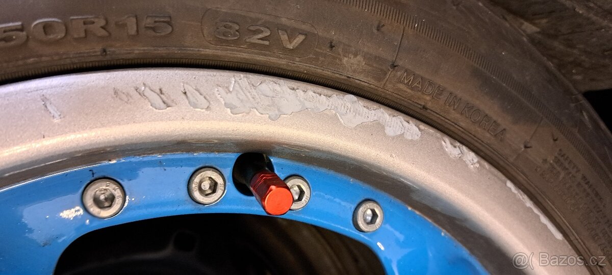 Alu kola 7Jx15H2 modré - 12