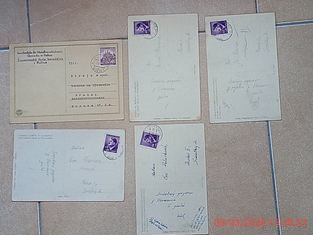 Pohlednice prošlá poštou. - 12