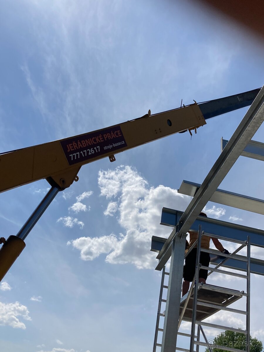 prodám autojeřáb Praga V3S AD 80 - 12