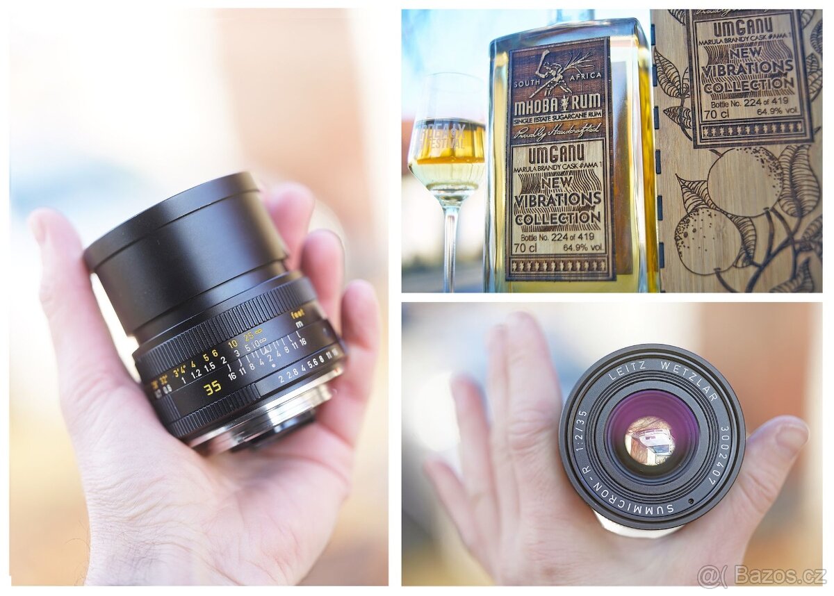 Servisovaná Leica Summicron R 35mm f/2 #3.0M (1979) 3-Cam - 12
