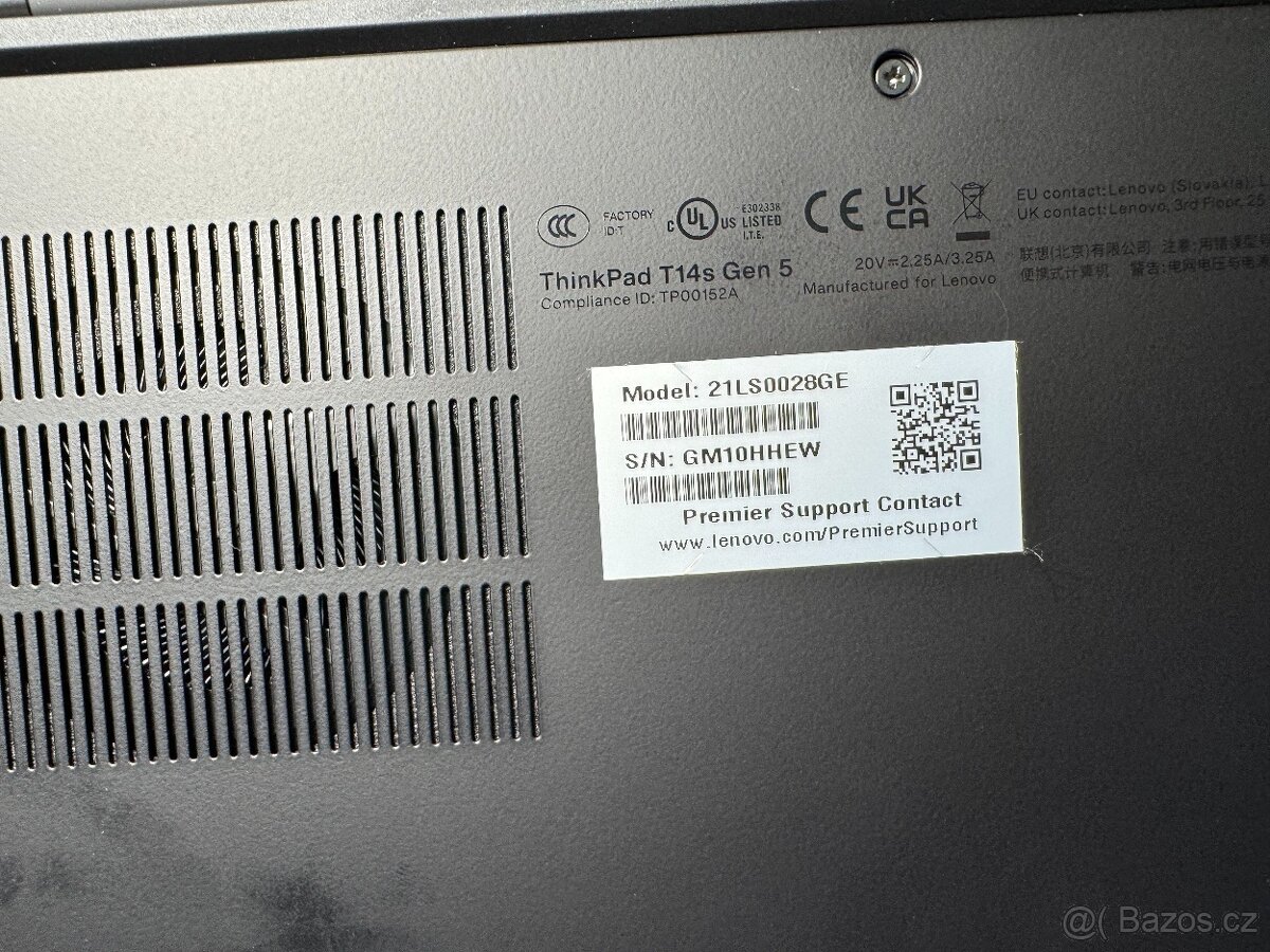 Nový ThinkPad T14s Gen 5 Ultra 7 155U - 12