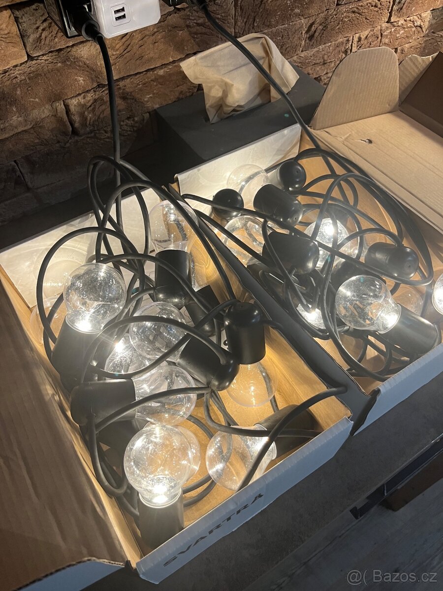 SVARTRA světelné řetězy - 12