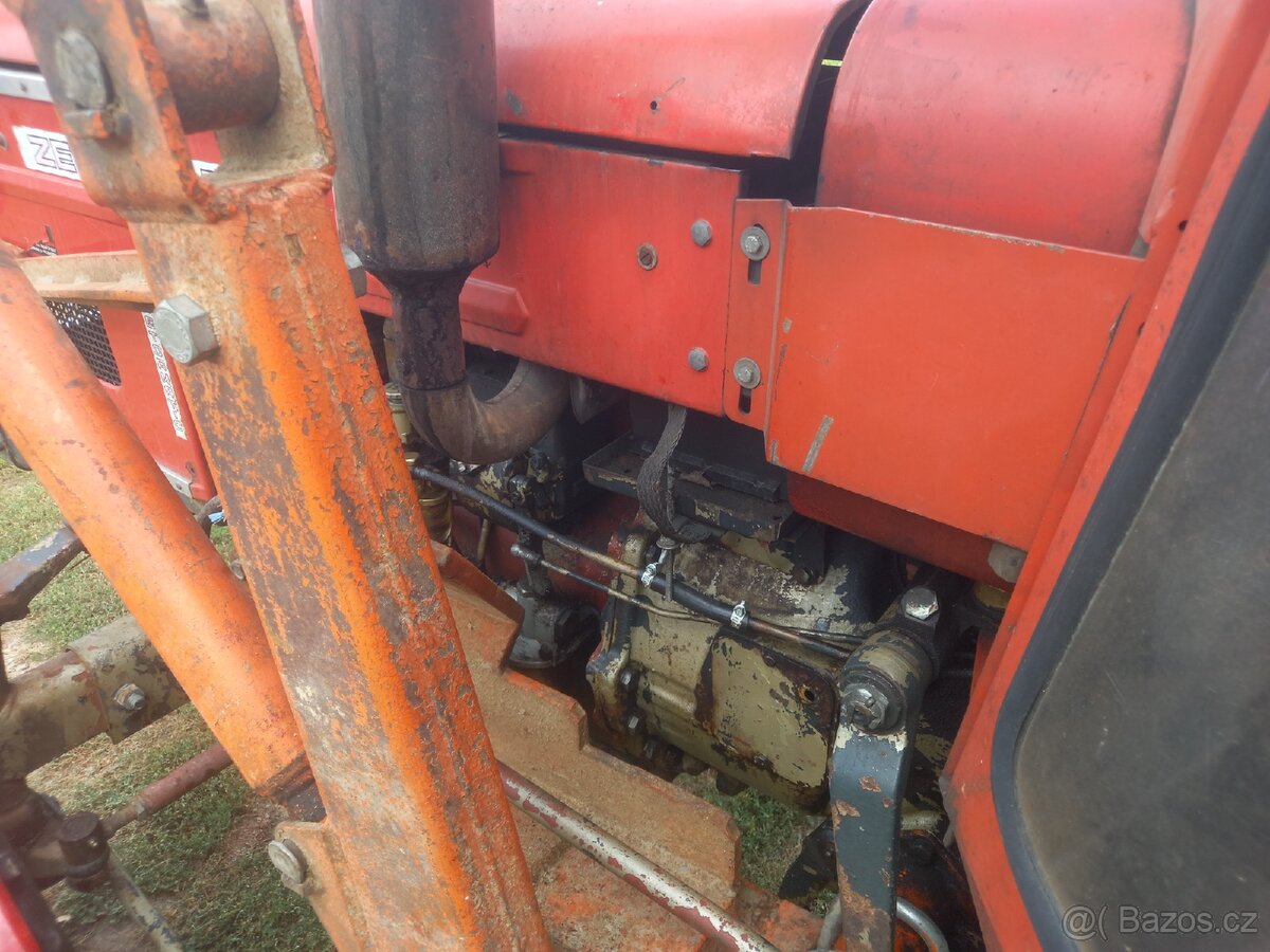 Zetor 4712, platné doklady, čelní nakladač, nové gumy - 12