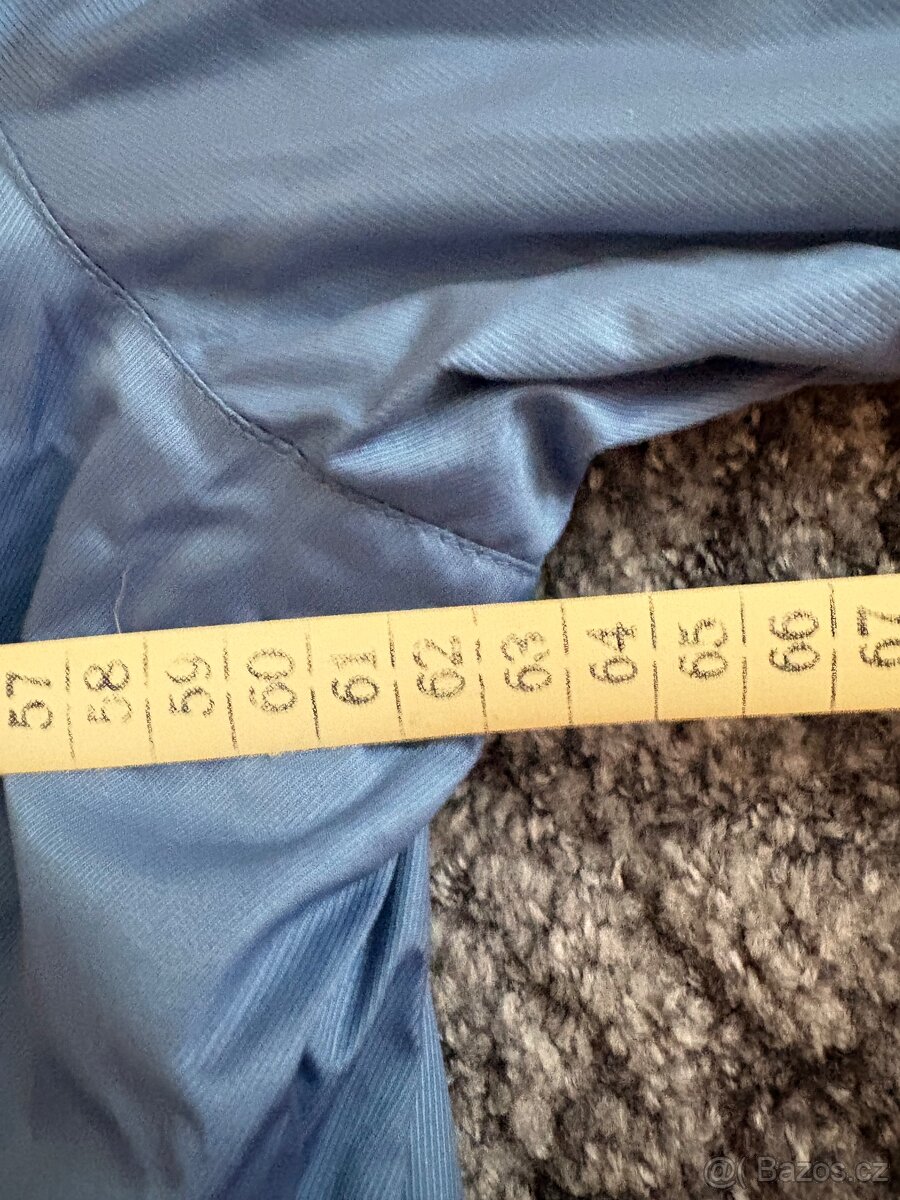 Modrá jezdecká outdoorová bunda - 12