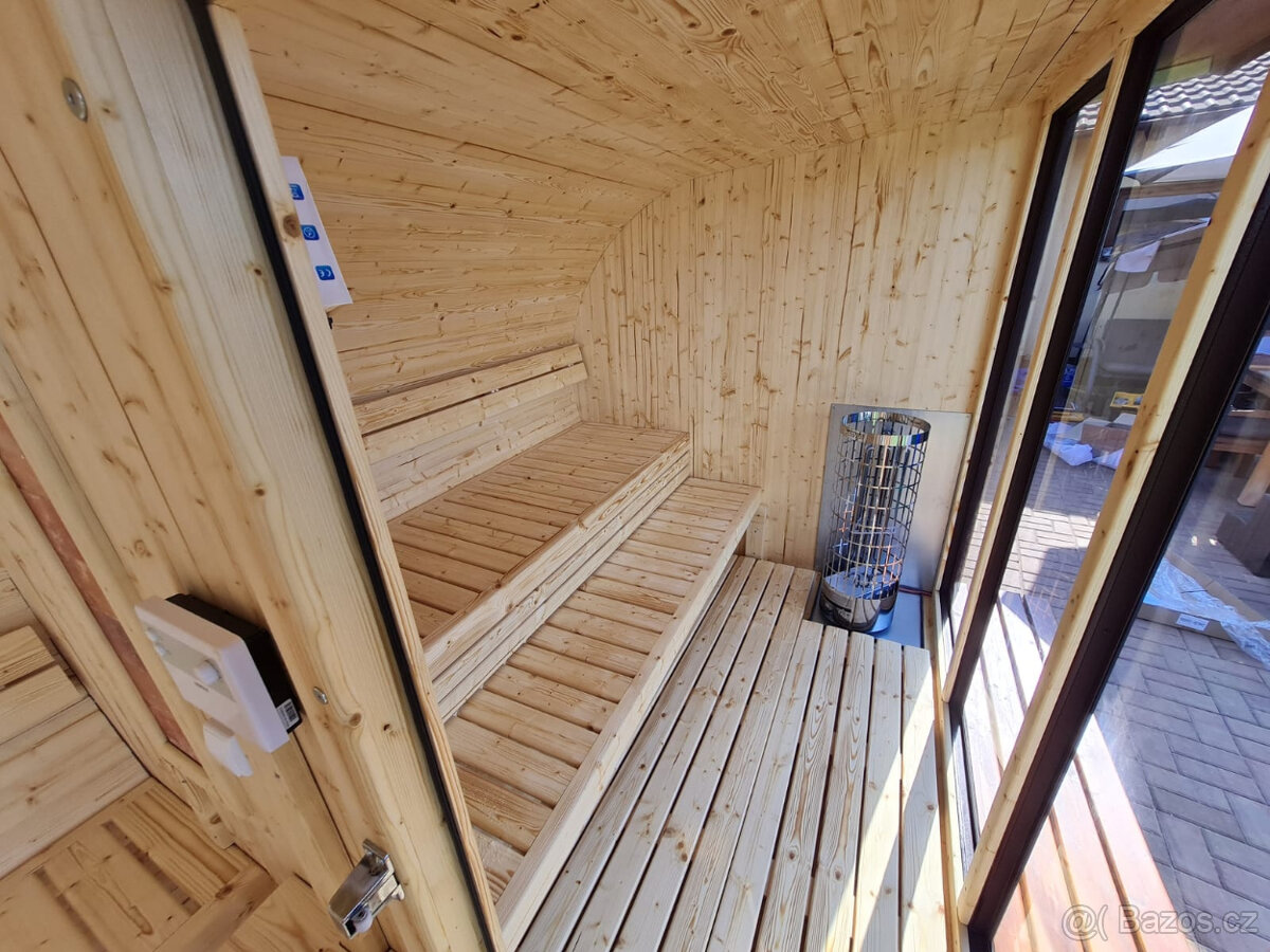 Panoramatická sauna Horizont M6 - 12