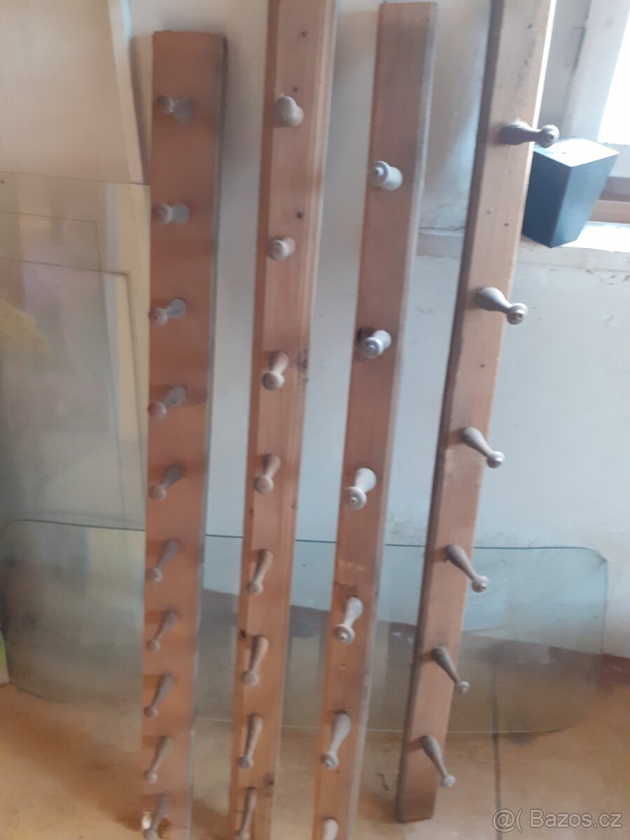 Retro stojan na papírové ubrousky,věšáky - 12