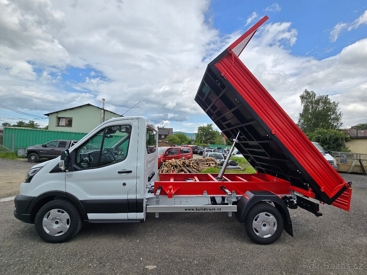 Ford Transit sklápěč • nový • 165k • 4x4 • česká nástavba - 12