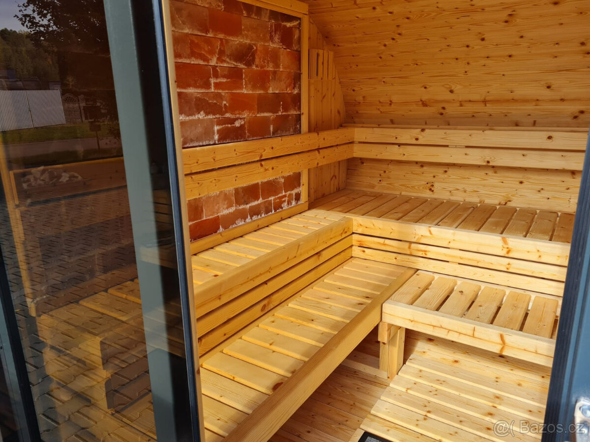 Panoramatická sauna Horizont M4 - 12