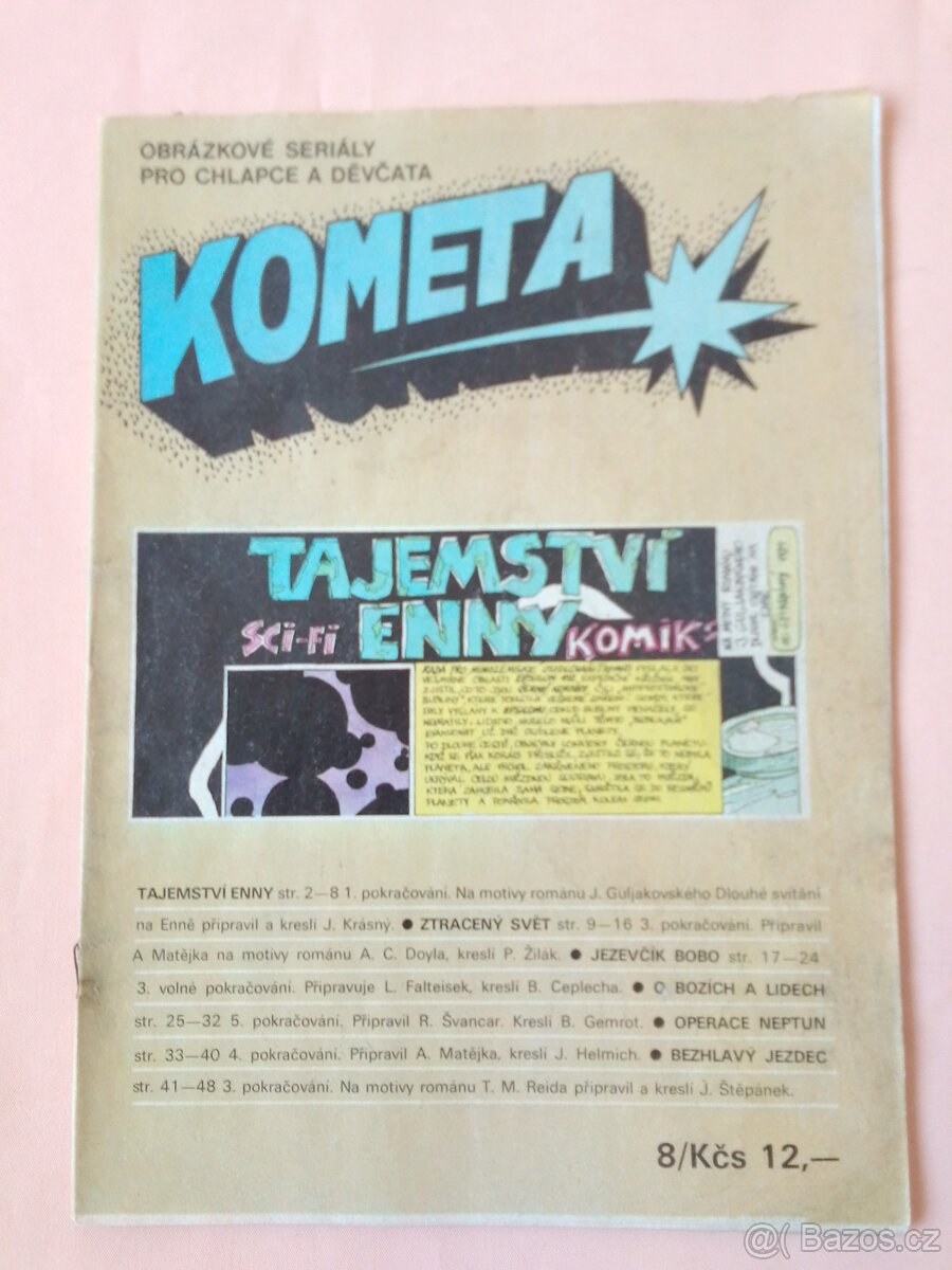 KOMIKSY KOMETA1,8,9,10,11,14 /Čtyřlístek spec. - 12