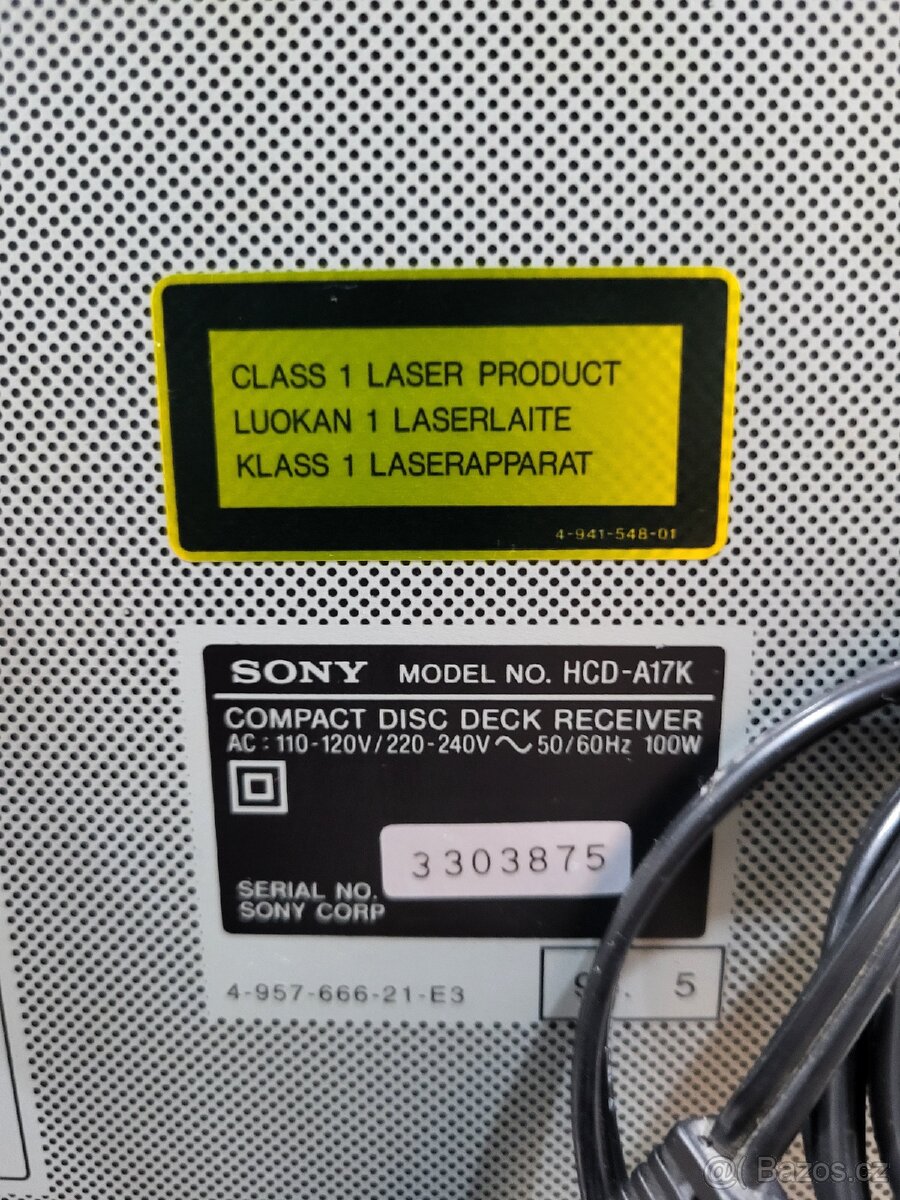 Věž SONY LBT A17K - 12