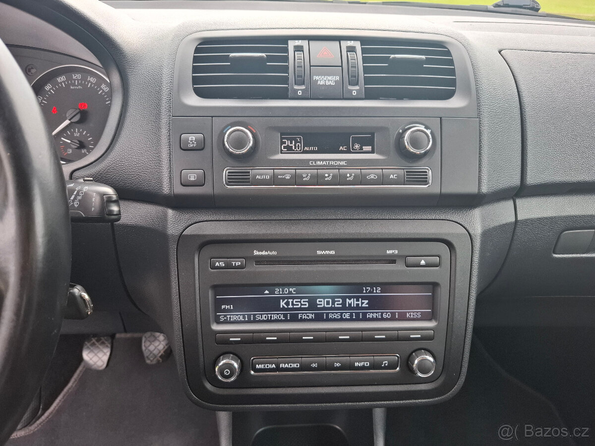 Škoda Roomster 1.2TSi 63kW,klimatizace,senzory - 12