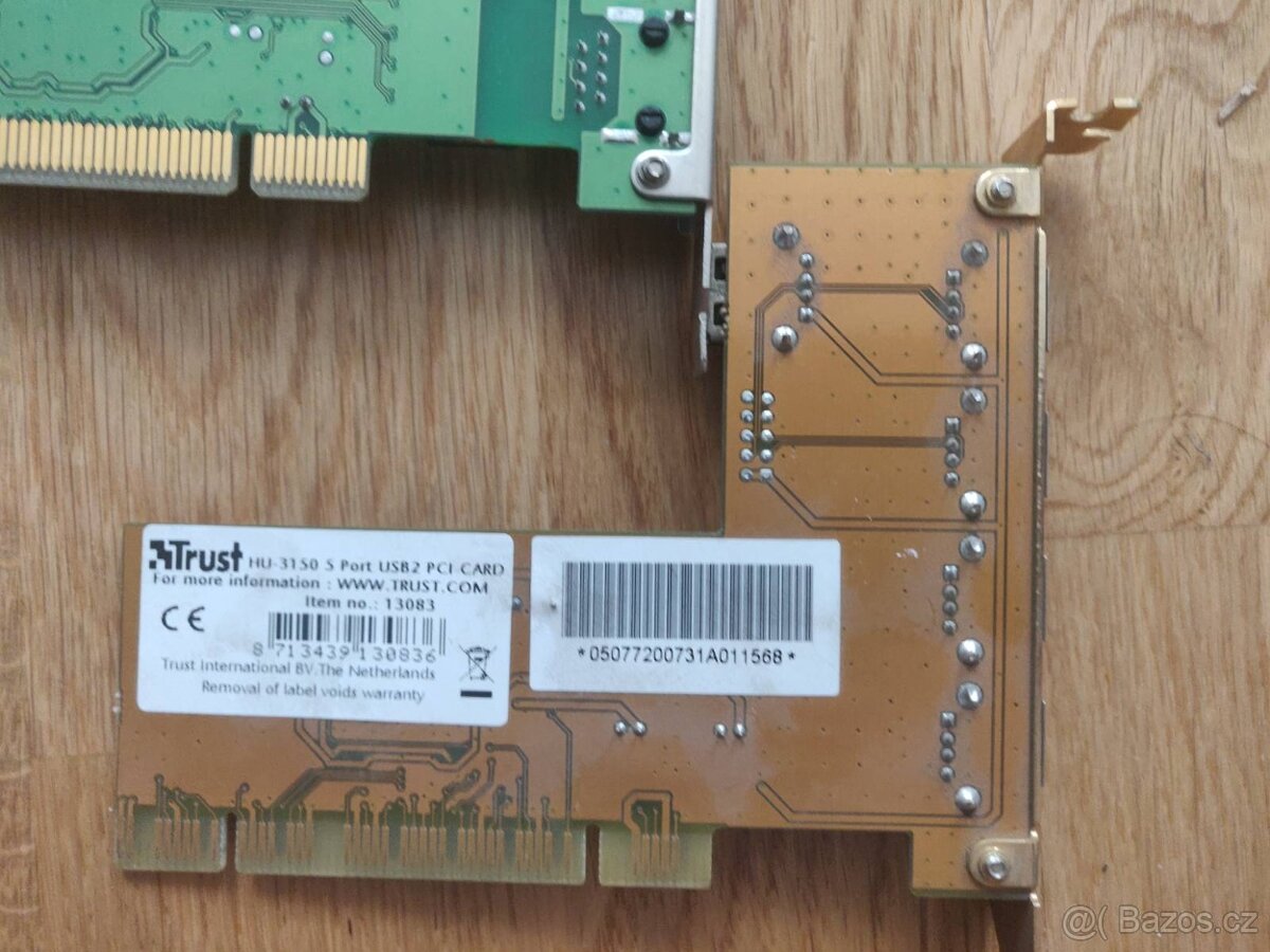 Starší AGP PCI karty - 12