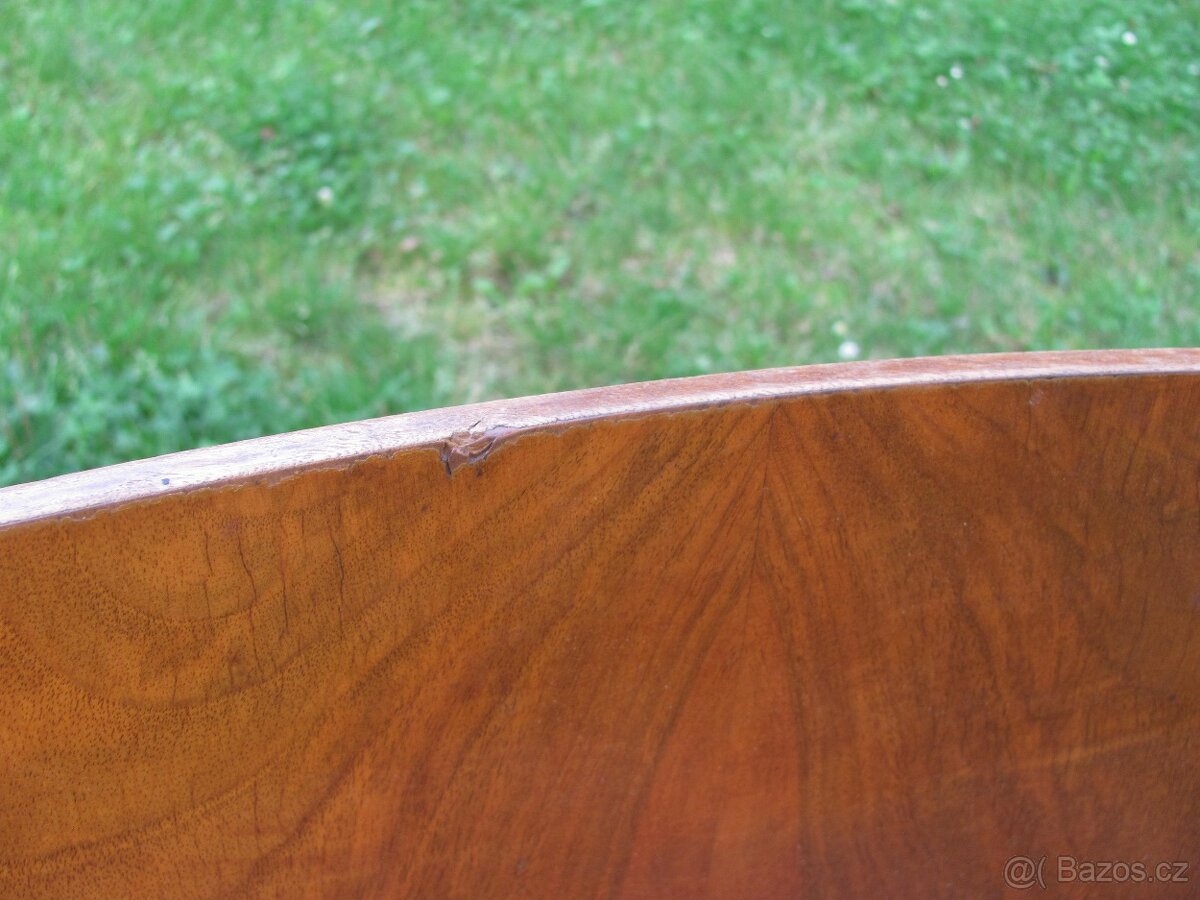 Židle lízátka / Halabala / 4ks / k renovaci - 12