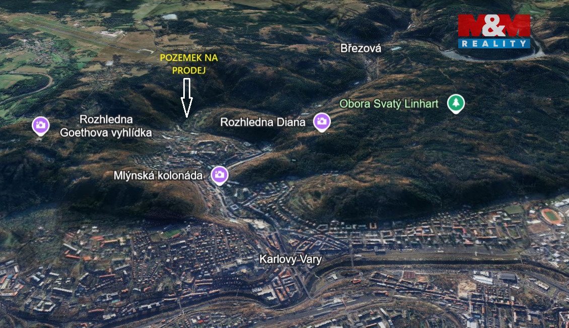 Prodej komerčního pozemku, 3343 m², Karlovy Vary - 12