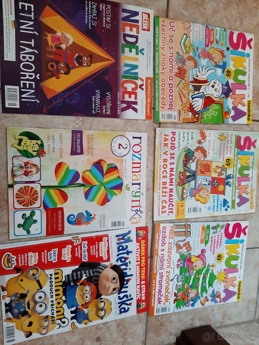 Dětské časopisy - Dráček, Pusík, Rozmarýnka, Šikulka, ABC... - 12