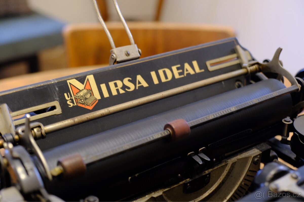Starožitný psací stroj U.S. Mirsa Ideal - 12