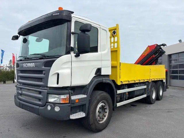 6x4 Eur5 Scania valník + HR - 12