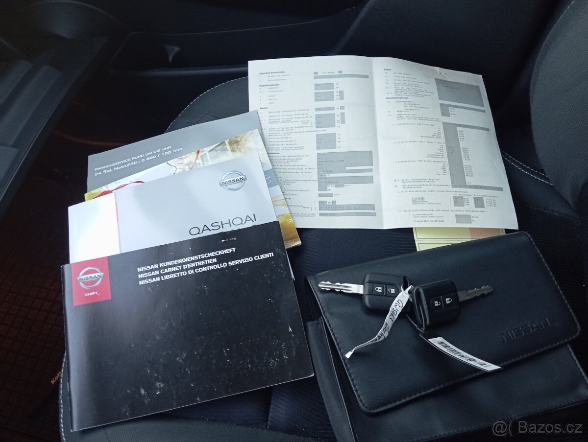 Nissan Qashqai 1, 6 benzín 69000km 1 Majitel - 12