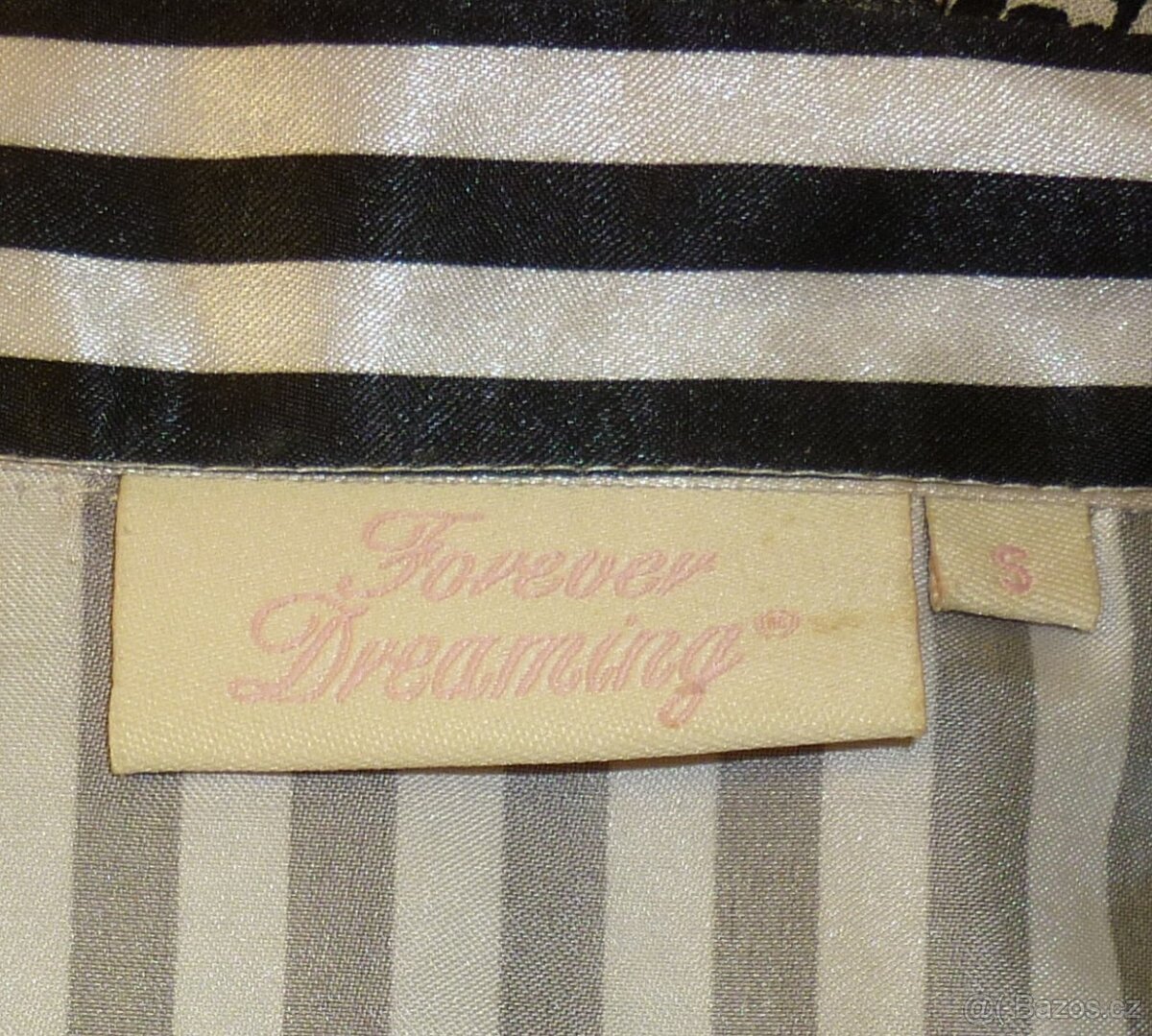 Dámské černobílé pyžamo Forever Dreaming - 12