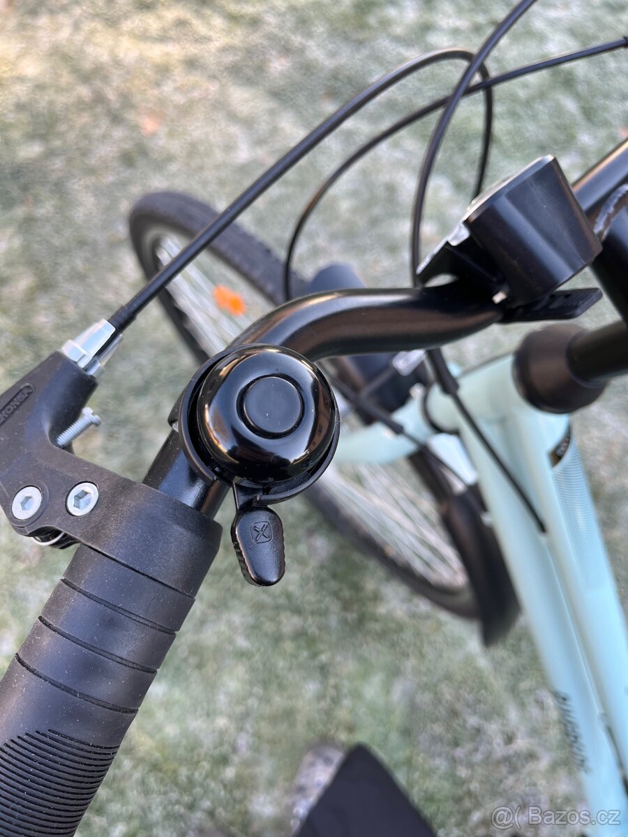 Trekové kolo Riverside 120 se sníženým rámem zelené - 12