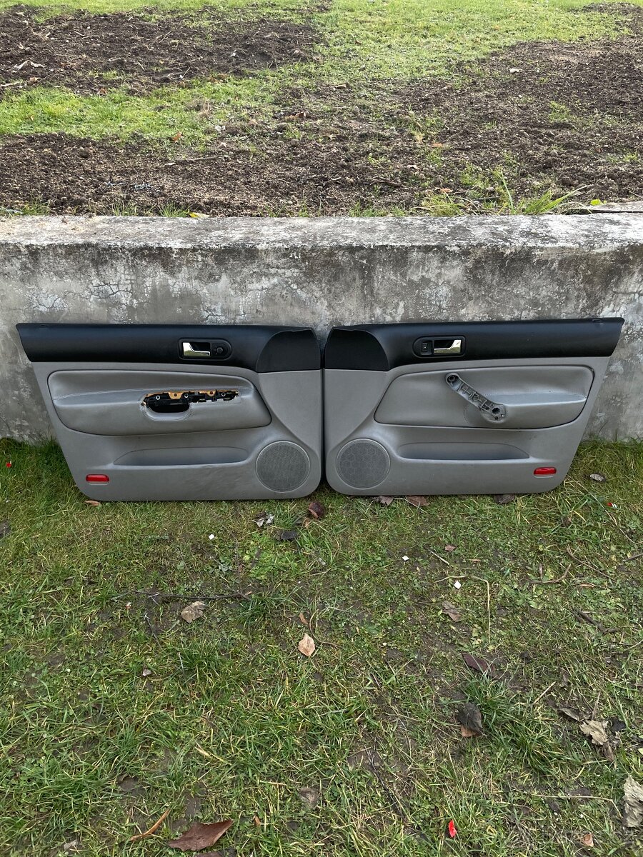 Sedadla VW Golf Variant / Bora - kůže / alcantara + tapce - 12