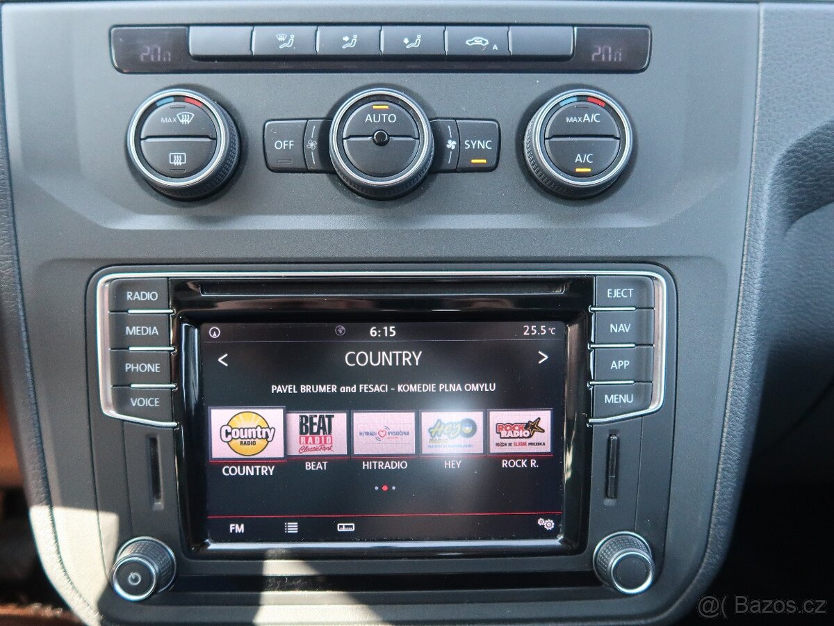 VW Caddy 2.0TDi,75kW,1majČR,tažné,DPH - 12