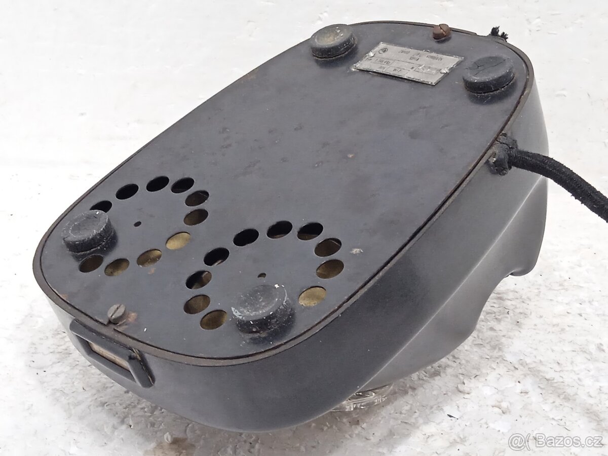 Retro bakelitový telefon KL Vorošilov 1962 - 12