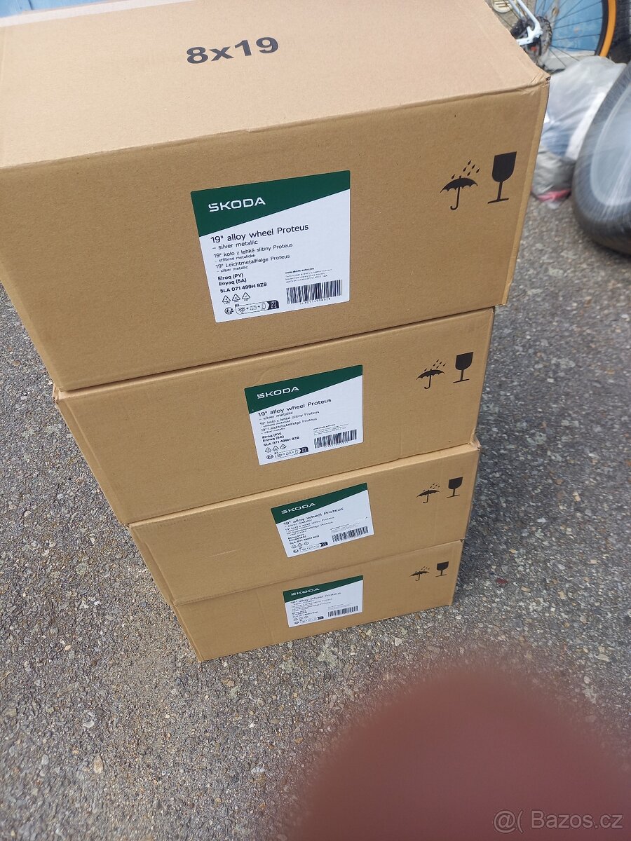 Š.Elroq,Enyaq, Karoq, Seat Ateca - NOVÉ 19 orig.Alu disky- 8 - 12