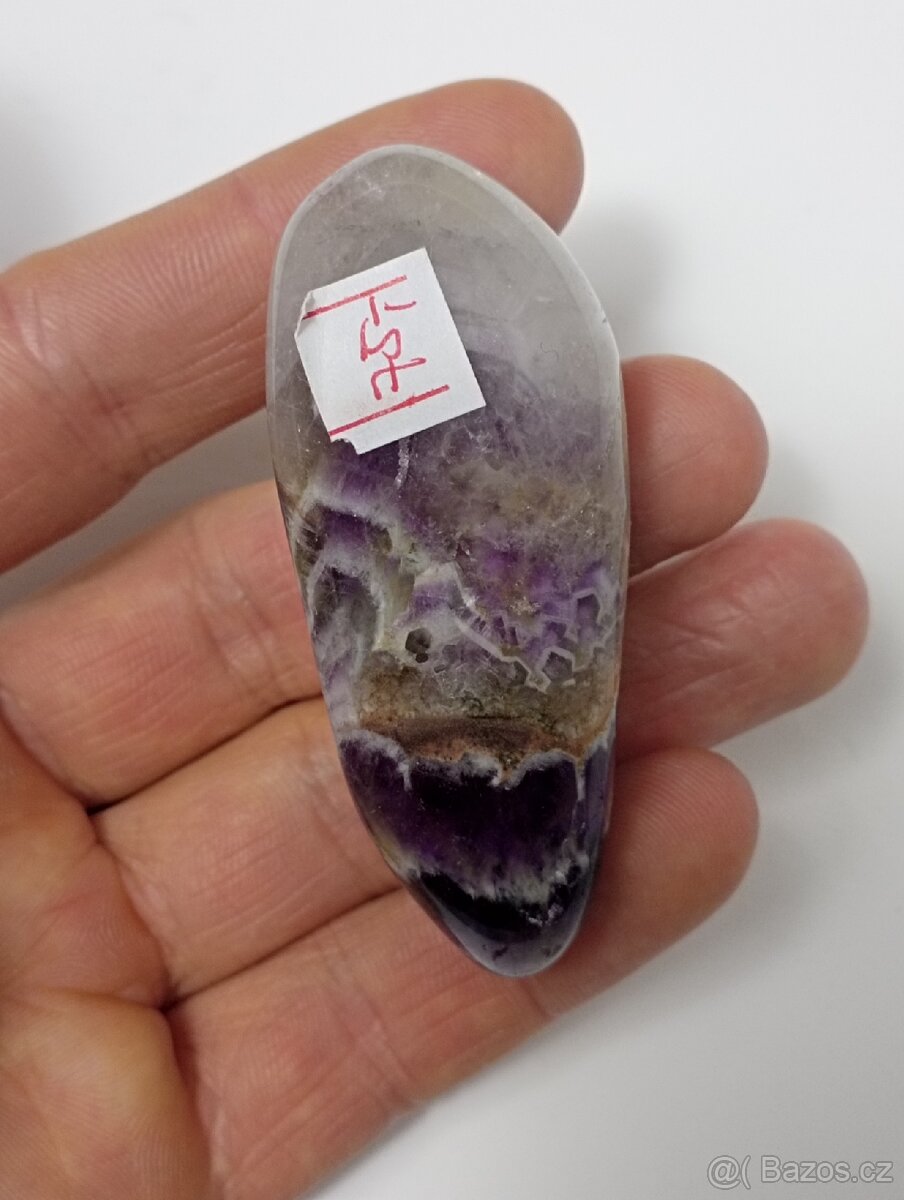 Ametysty tromlované Malawi - 12
