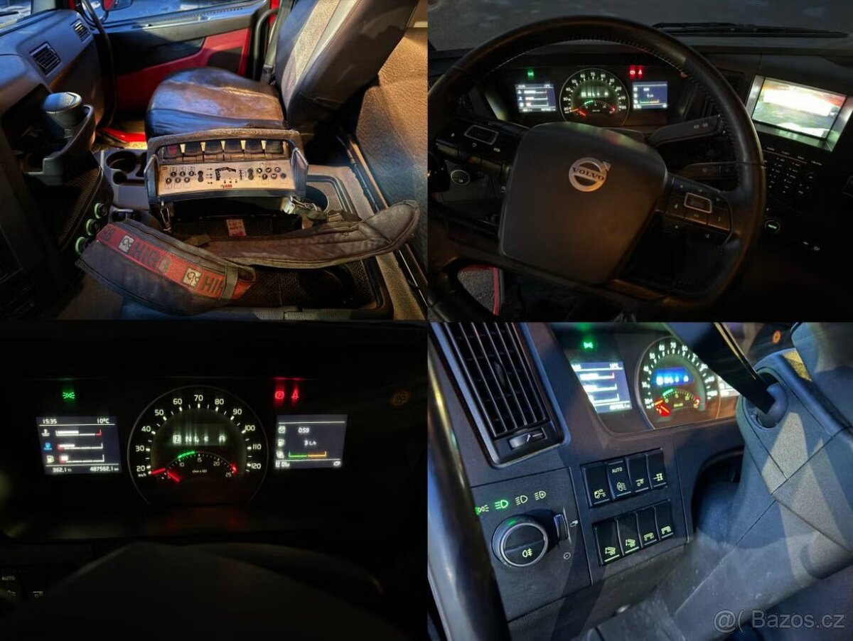 Volvo FMX 410 6x2 sklápěč s hydraulickou rukou - 12