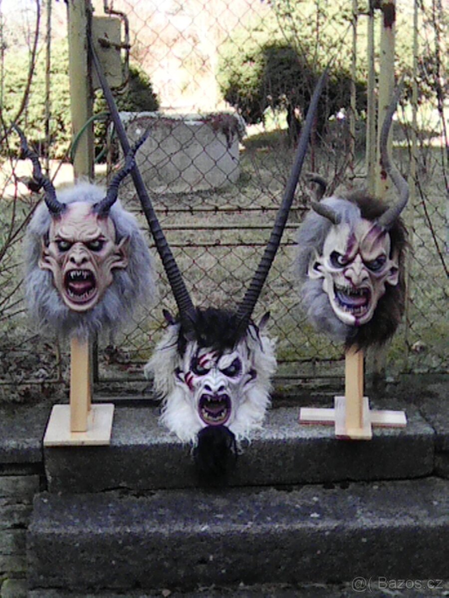 krampus maska DÉMONA - 12