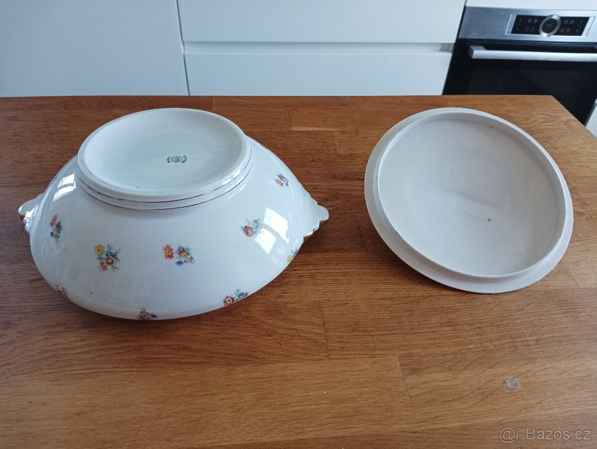 PORCELÁNOVÁ TERINA HÁZENKA LT LIMOGES FRANCIE - 12