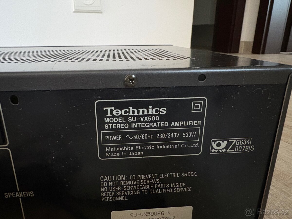 Zesilovač Technics SU-VX500 class AA Stereo Amplifier - 12