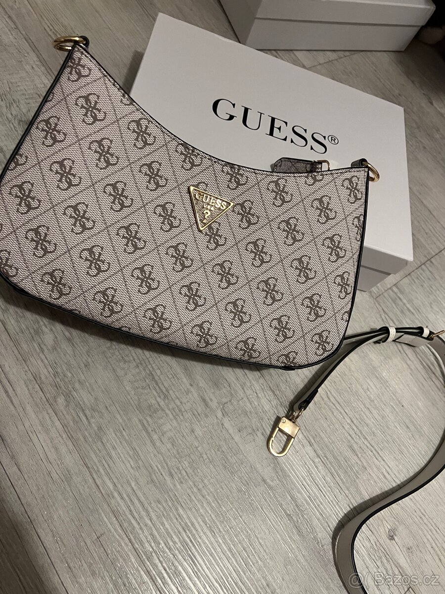 GUESS krémová kabelka - 12